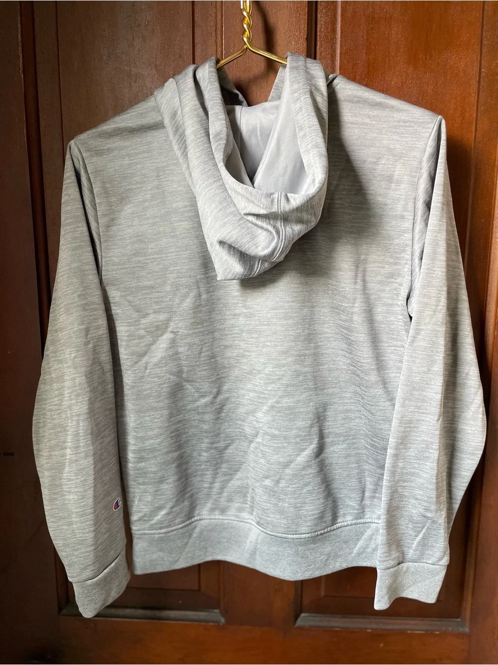 Champion boys 14/16 gray hoodie